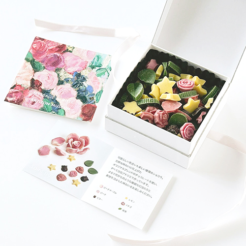 チョコレート,薔薇チョコレート,卒業,アーティゾン美術館,コラボレーション