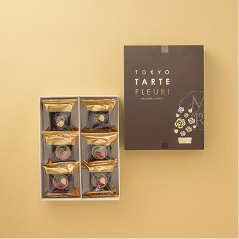 商品ラインナップ「TOKYO タルト・フルーリ 6個入」の画像