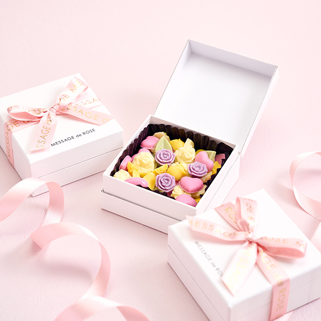チョコレート,薔薇チョコレート,バレンタインデー,ミニローズ