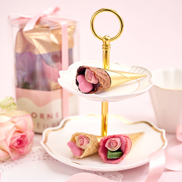 チョコレート,薔薇チョコレート,バレンタインデー,コーンフルーリー